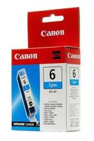 Kasetė rašaliniams spausdintuvams canon originalus rašalas bci-6 c, žydras, 13 ml, 4706a002, canon s800, 820, 820d, 830d, 900, 9000, i950