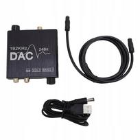 Skaitmeninis-analoginis garso keitiklis 192kHz 24bit USB reguliuojamas JN