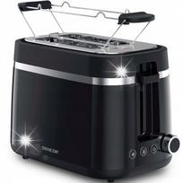 Skrudintuvas Sencor 900W, su skrudinimo grotelėmis, 2 riekėms, atšildymo funkcija