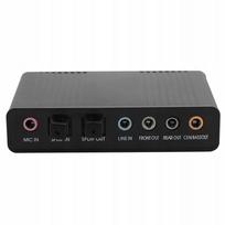 Išorinė garso plokštė DM HD10 USB 5.1 kompiuteriui