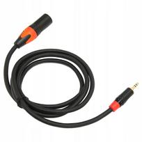 Adapterio laidas 3,5 mm mini jack į XLR male V4