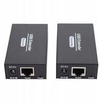 USB ilginys per Ethernet CAT5E/6/7, 80 m, RJ45, 4 jungtys