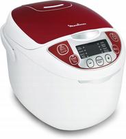 Elektrinis daugiafunkcis puodas Moulinex MK7051F1, 5 l, raudonas ir baltas, 12 funkcijų
