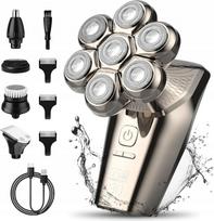 Barzdaskutė 5-in-1, šlapio/sauso skutimo, 7D, LED