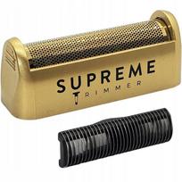 Folijos ir peiliuko rinkinys Supreme Trimmers USA Solo Shaver Gold