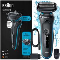 Belaidis vandeniui atsparus Braun Series 5 barzdos skustuvas drėgnam ir sausam skutimuisi