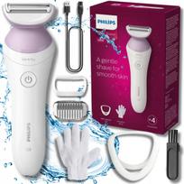 Moterų vandeniui atsparus PHILIPS kūno epiliatorius ir kojų skustuvas