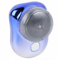 Elektrinis skustuvas MINI mėlynas USB
