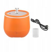 Mini ryžių viryklė 1.8L, nešiojama, oranžinė