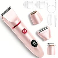 Moteriškas USB epiliatorius kojoms, kūnui, bikinio zonai ir pažastims