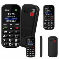 Mobilus telefonas senjorams, dideliais mygtukais, su garsiakalbiu ir žibintuvėliu