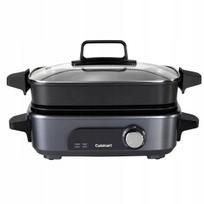 Daugiafunkcis grilis-keptuvė Cuisinart 5in1, pilkas