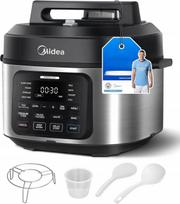 Daugiafunkcis slėginis puodas Midea 9 in 1, 6 l, 12 programų