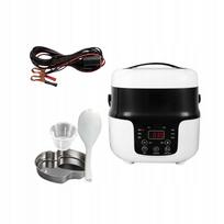 Automobilinis 2L mini ryžių virimo puodas 7.8x7.8 colių 24V 180W