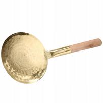 Nerūdijančio plieno ir medinė tofu šaukštas