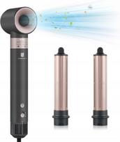 Plaukų džiovintuvas Webeauty DRYER-CURLER HAIR BRUSH 3IN1