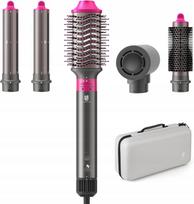 Plaukų džiovintuvas Air Styler 5 in 1, 110 000 rpm, fuksijos spalvos