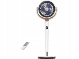 Grindinis ventiliatorius DREO TurboPoly Fan 502, su nuotoliniu valdymu, 23 dB, 3D osciliacija