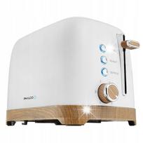 Skrudintuvas PHILCO PHTA 3710W 850W, 2 riekės, laikmatis, 7 kepimo lygiai
