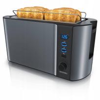 Skrudintuvas ARENDO Steel, 4 riekės, ilga anga, atitirpinimas, 1500W, pilkas