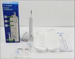 Elektrinis dantų šepetėlis OPTISMILE su USB-C, 2 keičiamos galvutės, dėklas