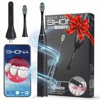 Sonic dantų šepetėlis SHONA Sonic Vision PRO juodas su Wi-Fi kamera
