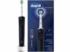 Elektrinis dantų šepetėlis Oral B Black, 7600 aps./min., su laikmačiu