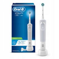 Elektrinis dantų šepetėlis Oral-B Vitality D100 baltas 2D technologija