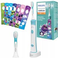 Vaikiškas elektrinis dantų šepetėlis Philips Sonicare HX6322/04, 2 antgaliai