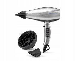 Plaukų džiovintuvas Babyliss 6000E Pro Digital 2200W su difuzoriumi ir koncentratoriumi