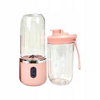 Mini kokteilių plakiklis, rožinis, 400 ml