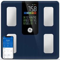 Vonios svarstyklės GE, skaitmeninės, kūno analizė, Bluetooth, 220 kg