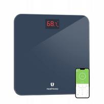 Vonios svarstyklės Healthkeep LED BT su BMI, 180 kg, pilkos, AH7167