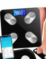 Vonios svarstyklės Shein S07 juodos
