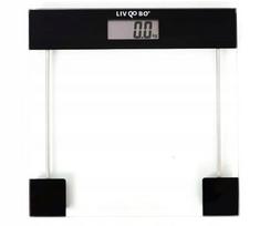 Vonios svarstyklės LIV&BO LBPWE 180 A2, stiklinės, LCD, iki 180 kg