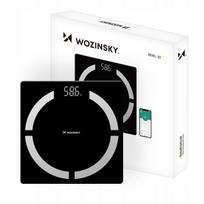Bluetooth išmaniosios vonios svarstyklės 180 kg, juodos