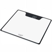 Elektroninės stiklinės vonios svarstyklės, LED, iki 180 kg, baltos