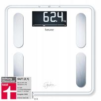 Diagnostinės svarstyklės BEURER BF 400, balta, iki 200 kg, 10 vartotojų