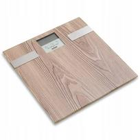 Vonios svarstyklės 30x30x2 cm 180 kg 100 g stiklinės juodos su BMI funkcija