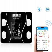 Išmaniosios vonios svarstyklės Bluetooth su OKOK programėle, 2 baterijos