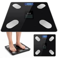 Vonios svarstyklės BEDEE Bluetooth, 12 parametrų, 180 kg