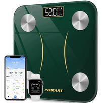 INSMART išmaniosios Bluetooth svarstyklės su Green programėle