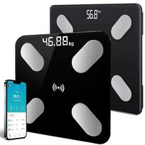 Kūno sudėties analizatorius, 180 kg, Bluetooth, USB įkrovimas, programėlė