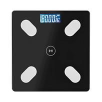 Bluetooth išmaniosios stiklinės vonios svarstyklės 180 kg