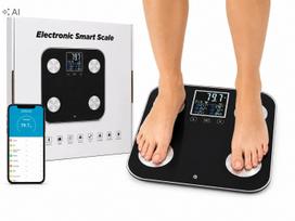 Išmaniosios vonios svarstyklės Bluetooth 180 kg AiLink BMI LCD