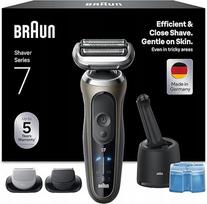 Elektrinė barzdaskutė Braun Series 7 72-C7650CC Gold 4-in-1