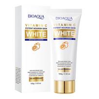 BIOAQUA Vitamin C Facial Cleanser Moisturizing Deep Cleansing Anti-aging Anti Wrinkle Whitening Face Wash Foam Cleaner Skin Care white