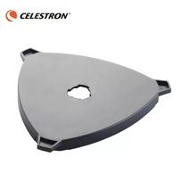 Celestron Astronomical Telescope Accessories 80/90/130/Dx/Eq127slt Tripod Accessories Plate Neutral 80DX Accessory Disk gray