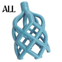 Detachable Shower Head Head, 3D Printed Hollow Woven Rainfall Sprayer, Clog-Free High Pressure Easy Clean Installation Bathroom Accessory dangaus mėlyna spalva