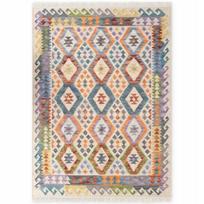 Hanse Home Kamal Oasis vilnonis Kilim kilimas 160x230 – kreminis, įvairiaspalvis